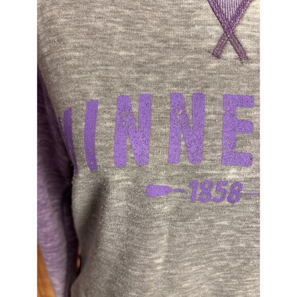 Zen by J America Minnesota "worn in"  Lightweight Sweatshirt Women's Size M - Picture 4 of 7